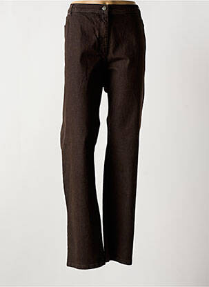 Blugi cu croială dreaptă maro KARTING femeie