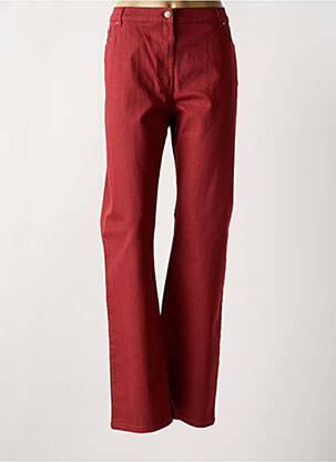 Blugi cu croială slim roșu KARTING femeie