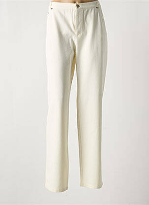 Pantalon slim bej LUCIA femeie