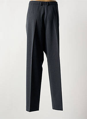 Pantalon drept talie cu cleme talie înaltă gri BRUNO SAINT HILAIRE femeie