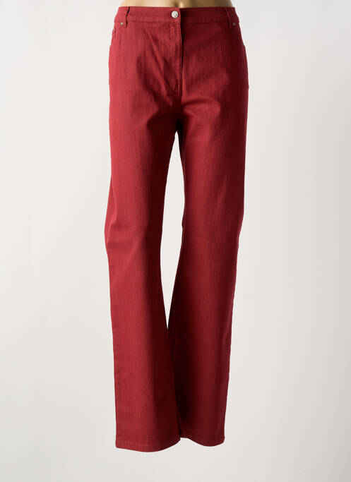 Blugi cu croială slim roșu KARTING femeie