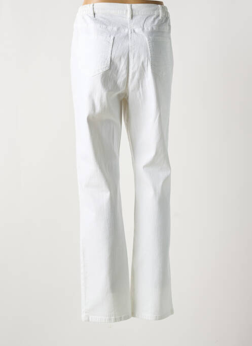 Blugi cu croială slim alb KARTING femeie