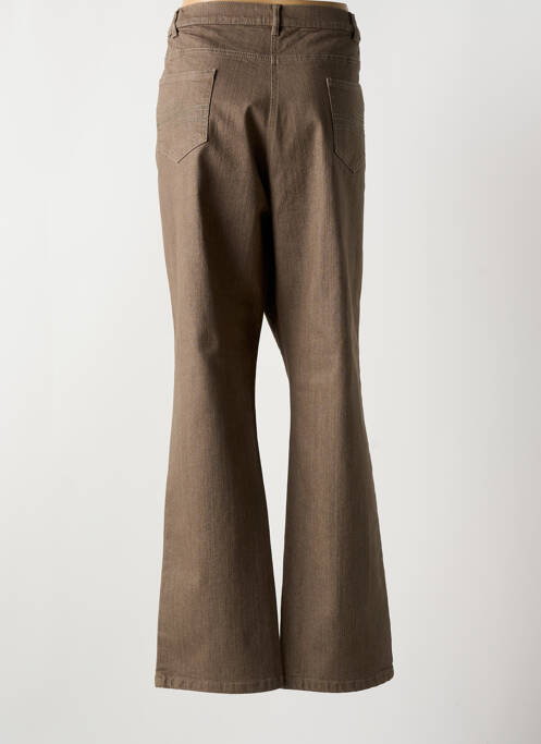 Blugi cu croială slim maro KARTING femeie