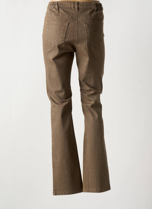 Blugi cu croială slim maro KARTING femeie