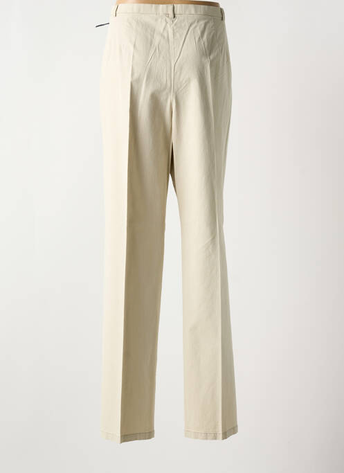Pantalon drept bej BRUNO SAINT HILAIRE femeie