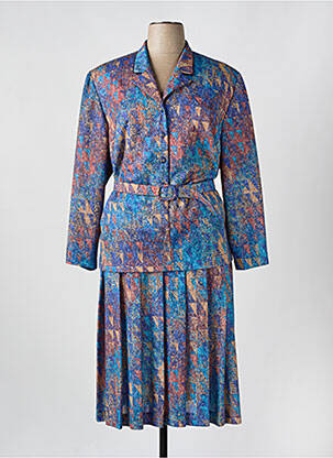 Rochie midi albastru JEAN CLAUDE MARTIN femeie