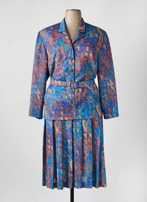 Rochie midi albastru JEAN CLAUDE MARTIN femeie