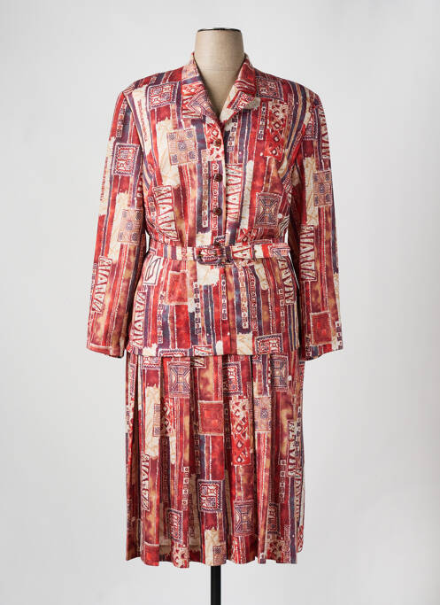 Rochie midi portocaliu JEAN CLAUDE MARTIN femeie