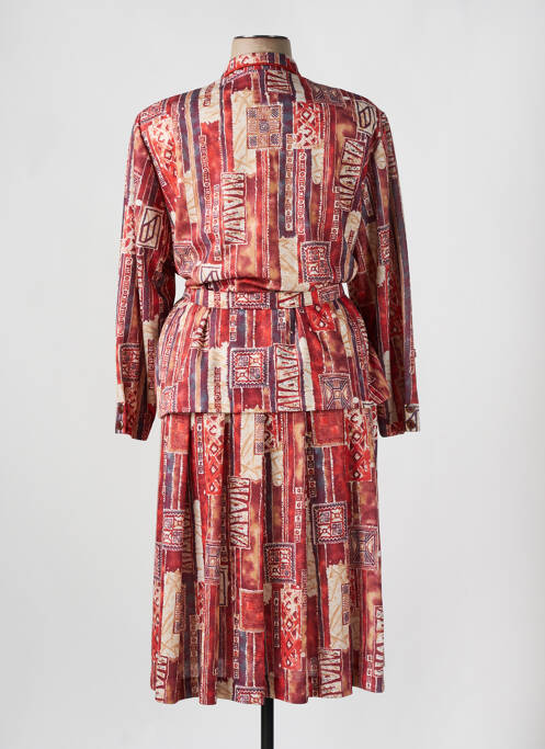 Rochie midi portocaliu JEAN CLAUDE MARTIN femeie