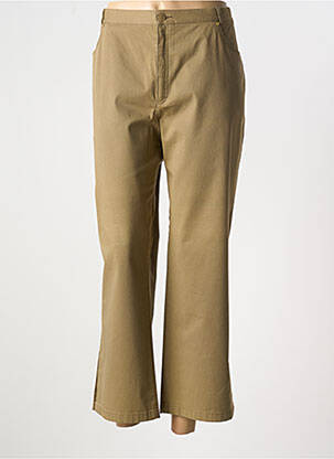 Pantalon 7/8 bej LUCIA femeie