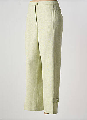 Pantalon 7/8 talie elastică verde KARTING femeie