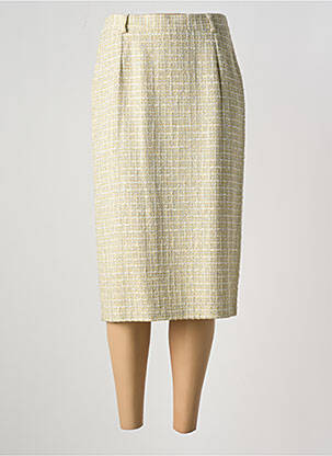 Fustă midi galben LUCIA femeie