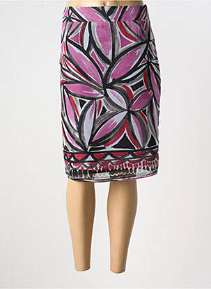 Fustă midi violet LEBEK femeie