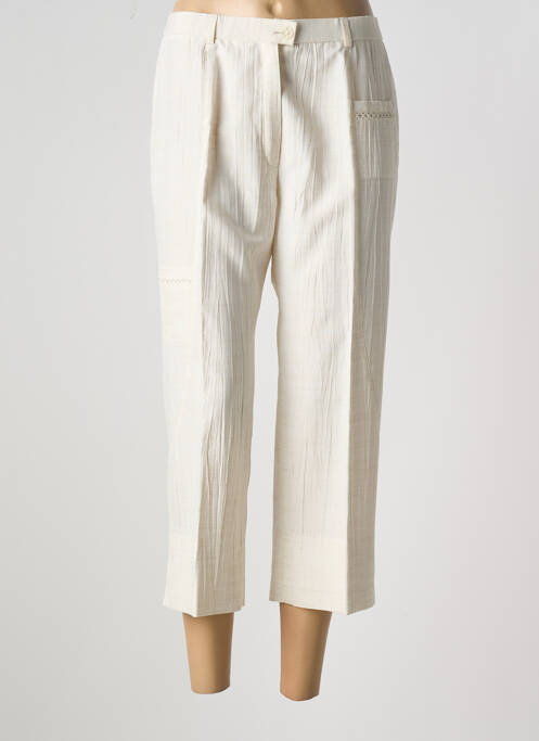 Pantalon trei sferturi bej KARTING femeie