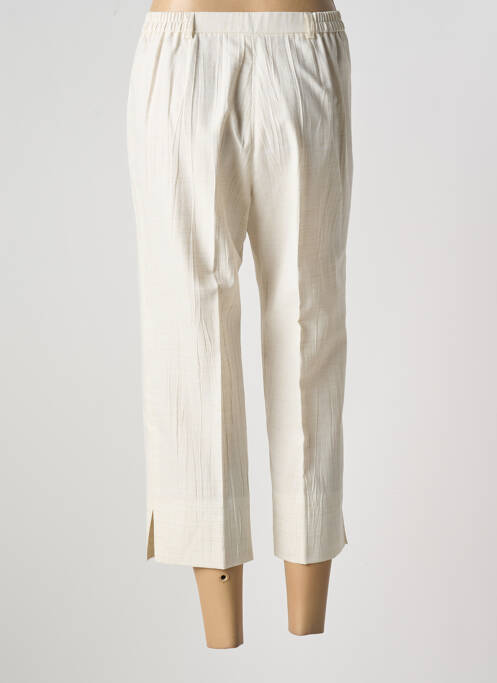 Pantalon trei sferturi bej KARTING femeie