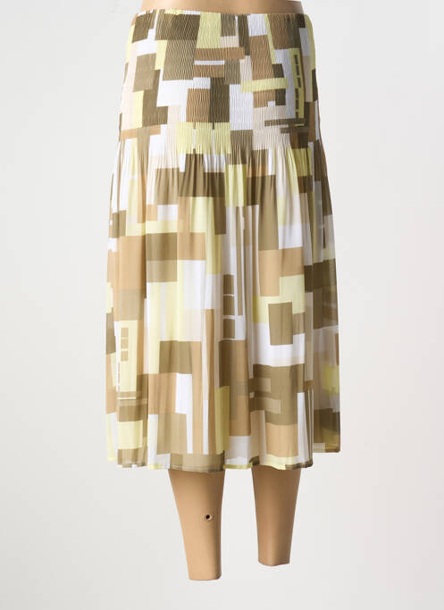 Fustă midi verde LUCIA femeie