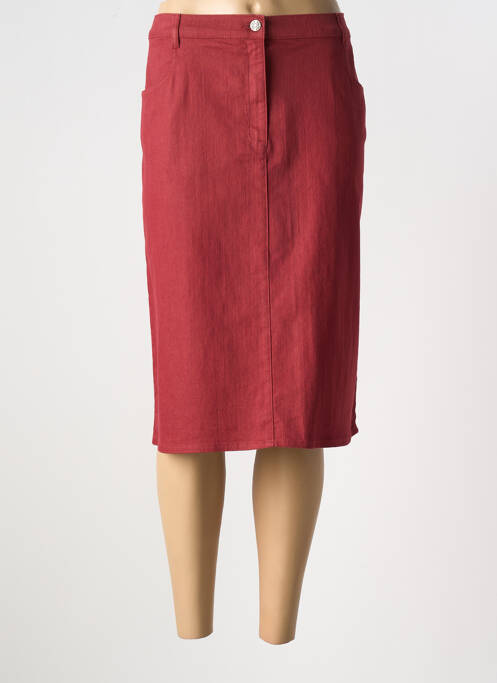 Fustă midi roșu KARTING femeie