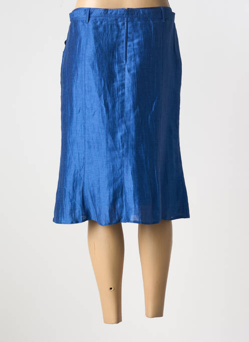 Fustă midi albastru LEBEK femeie