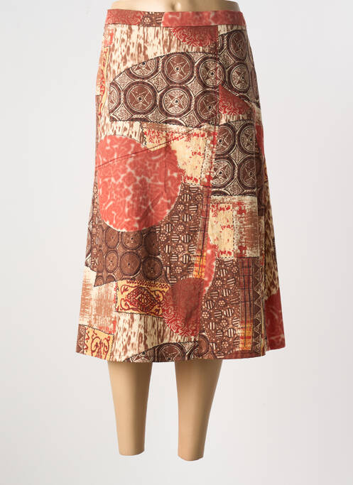 Fustă midi maro K'TENDANCES femeie