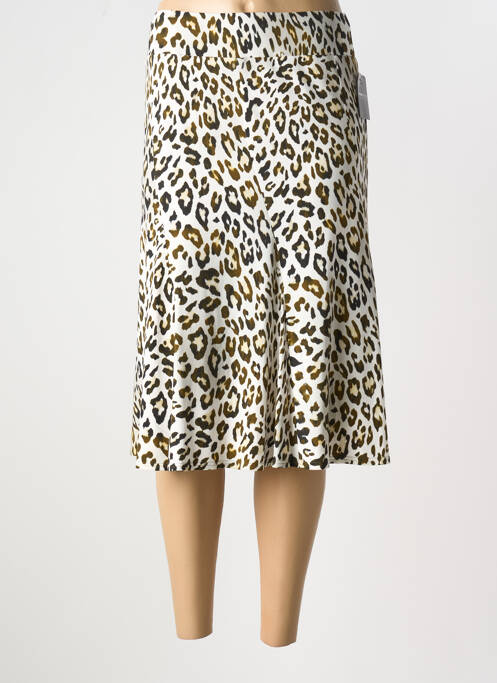 Fustă midi maro FRANK WALDER femeie