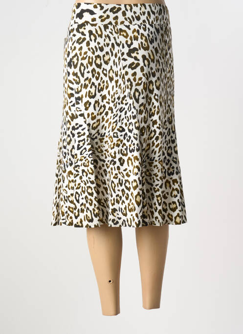 Fustă midi maro FRANK WALDER femeie