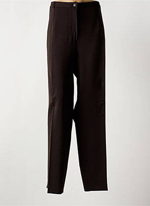 Pantalon drept maro SAINT HILAIRE femeie