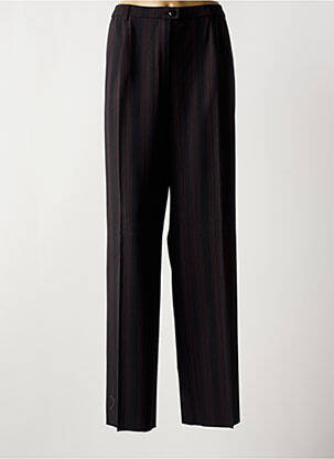 Pantalon drept talie elastică negru KARTING femeie