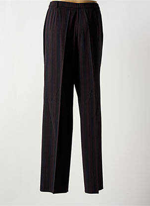Pantalon drept talie elastică negru KARTING femeie