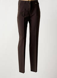 Pantalon slim buzunare maro SAINT HILAIRE femme