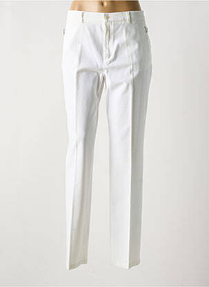 Pantalon slim alb SAINT HILAIRE femeie