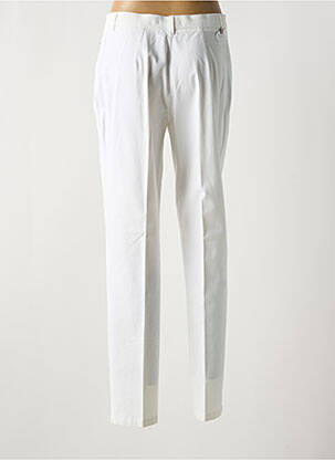 Pantalon slim buzunare alb SAINT HILAIRE femeie