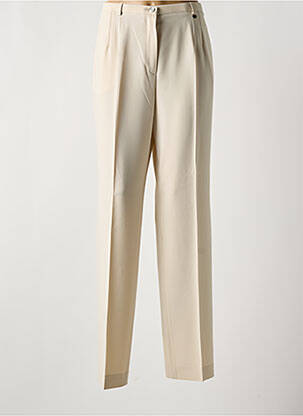 Pantalon drept bej SAINT HILAIRE femeie