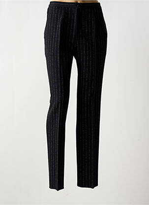 Pantalon slim talie elastică negru KARTING femeie