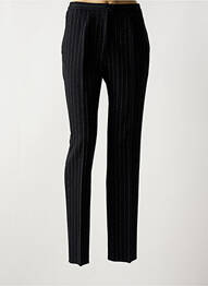Pantalon slim talie elastică negru KARTING femme