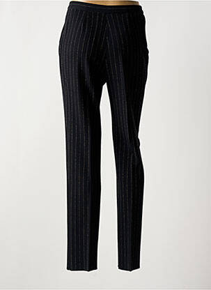 Pantalon slim talie elastică negru KARTING femeie