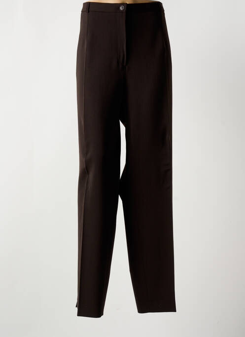 Pantalon drept maro SAINT HILAIRE femeie