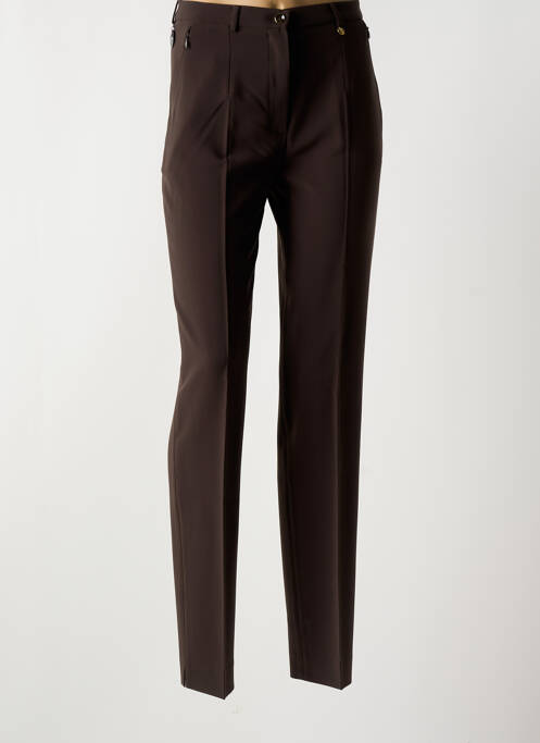 Pantalon slim maro SAINT HILAIRE femeie
