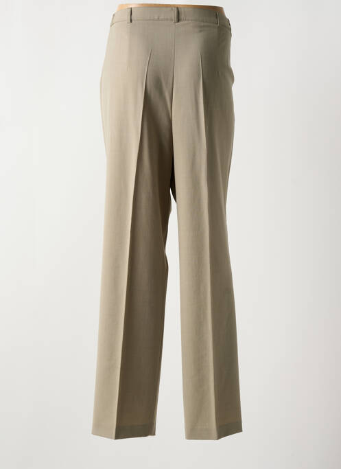 Pantalon drept bej LUCIA femeie