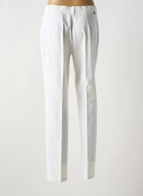 Pantalon slim alb SAINT HILAIRE femeie