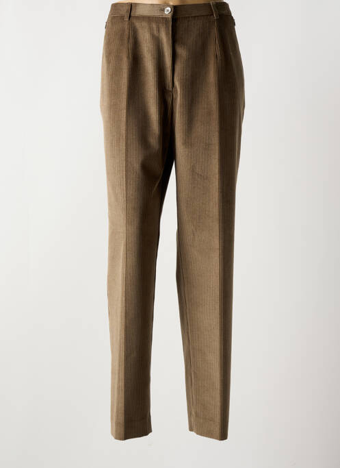 Pantalon drept bej SAINT HILAIRE femeie