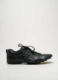 Adidași material neted vârf rotund negru BUNKER bărbat