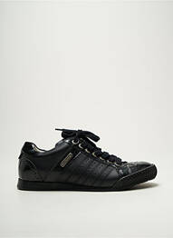 Adidași material neted vârf rotund negru NOBRAND bărbat
