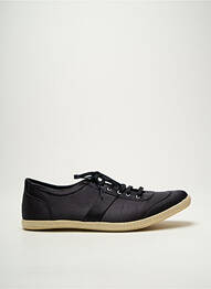Adidași țesătură satinată vârf rotund negru SCHMOOVE homme