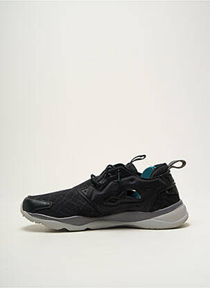Adidași țesătură satinată vârf rotund negru REEBOK bărbat