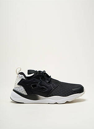 Adidași închidere elastică toc plat până la 3 cm negru REEBOK femeie