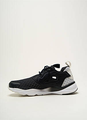 Adidași închidere elastică toc plat până la 3 cm negru REEBOK femeie