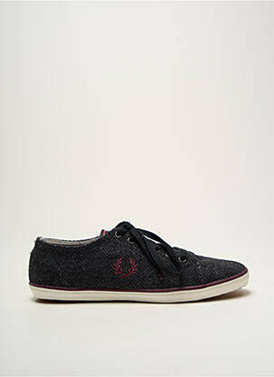 Adidași vârf rotund vârf rotund gri FRED PERRY bărbat