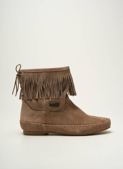 Botine/Ghete bej LE TEMPS DES CERISES femeie