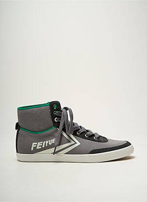 Adidași vârf rotund vârf rotund gri FEIYUE bărbat