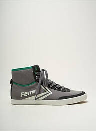 Adidași vârf rotund vârf rotund gri FEIYUE homme